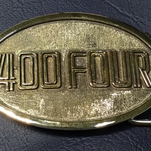 400FOUR』ベルトバックル 真鍮無垢 国際書留送料無料 CB400FOUR