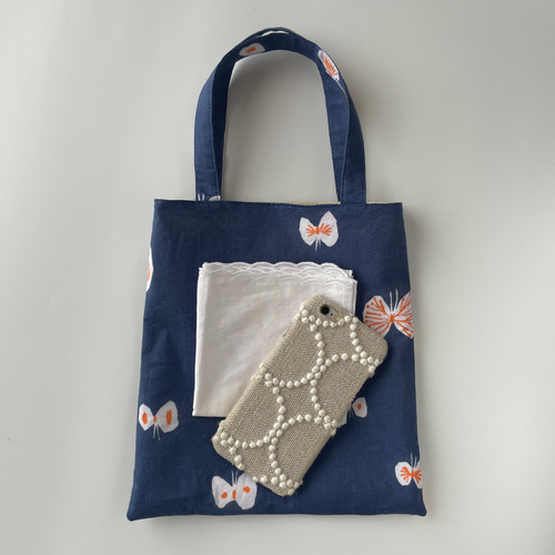 ♡handmade♡ミナペルホネン　　　ぽってり持てるバッグ ♡handmade♡ミナペルホネンぽってり持てるバッグ