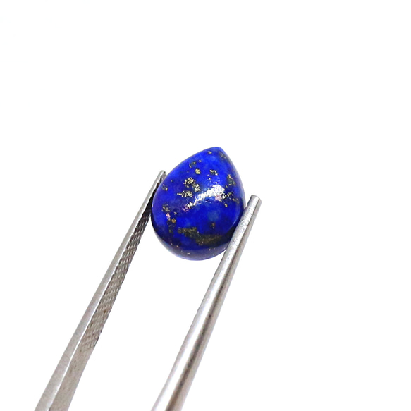 AG-TUL-59　1個売 天然石 ルース 素材 ラピスラズリ 約2.46ct 3枚目の画像