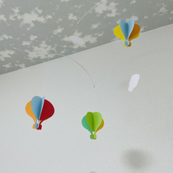 気球のモビール作成セット（トロピカルバージョン） 1枚目の画像