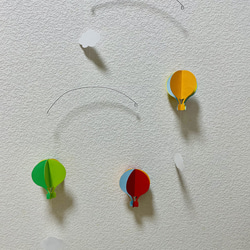 気球のモビール作成セット（トロピカルバージョン） 5枚目の画像