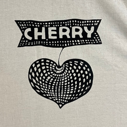 cherry　チェリー　ビッグシルエットTシャツ綿100％【SS～3L】(男女兼用) 3枚目の画像