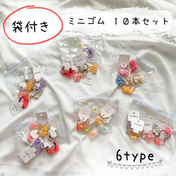 ケース付き ミニゴム 10本 セット ヘアゴム lua Citron 通販