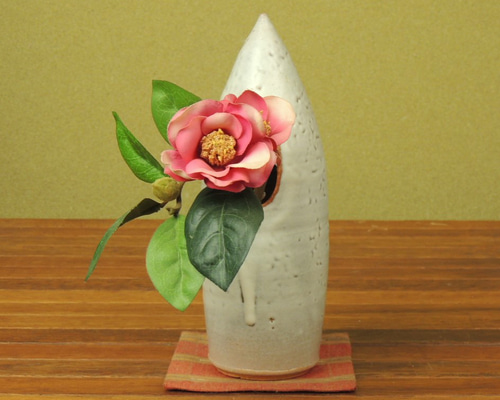 萩焼 花入れ 花瓶 一輪挿し 一輪挿し・花瓶・花器 土和窯（つちわがま