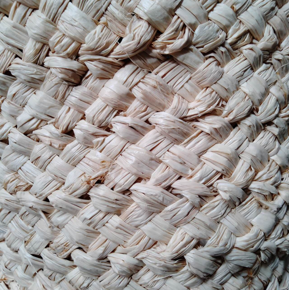 ラフィア 天然素材 手編み カゴバッグ 巾着 手提げ かごバッグ マニラヘンプヤーン  トートバッグ バケツ型 大容量 10枚目の画像