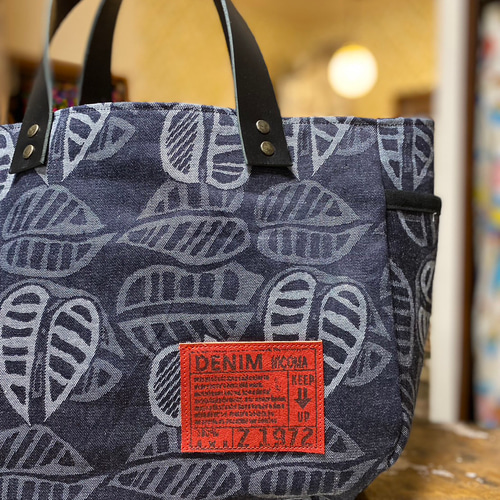 予約販売】フラワー刺繍デニムトートバッグ | KISHIKA