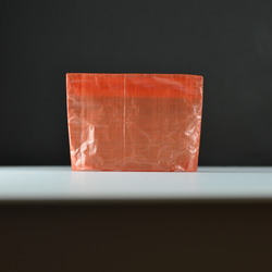 Orange × Orange 軽量&防水 ダイニーマ ポーチ 小物入れ パスポートケース　旅行 2枚目の画像