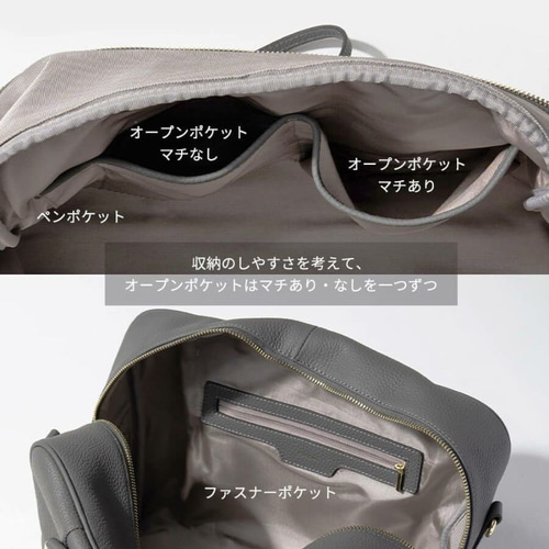 2way A4 ボストンバッグ 本革 入学式/卒業式 大容量 ゴールド 2way A4 ボストンバッグ 本革 入学式/卒業式 大容量 ゴールド