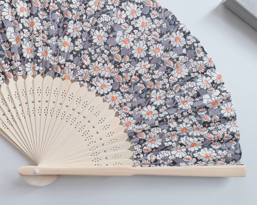 LIBERTY生地使用　handmade お扇子セット 限定品】 LIBERTY生地使用 お扇子セット handmade その他 - その他