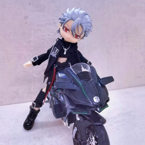 オビツ11 バイクナイツセット 1/12ドール服 ドールウェア gsc