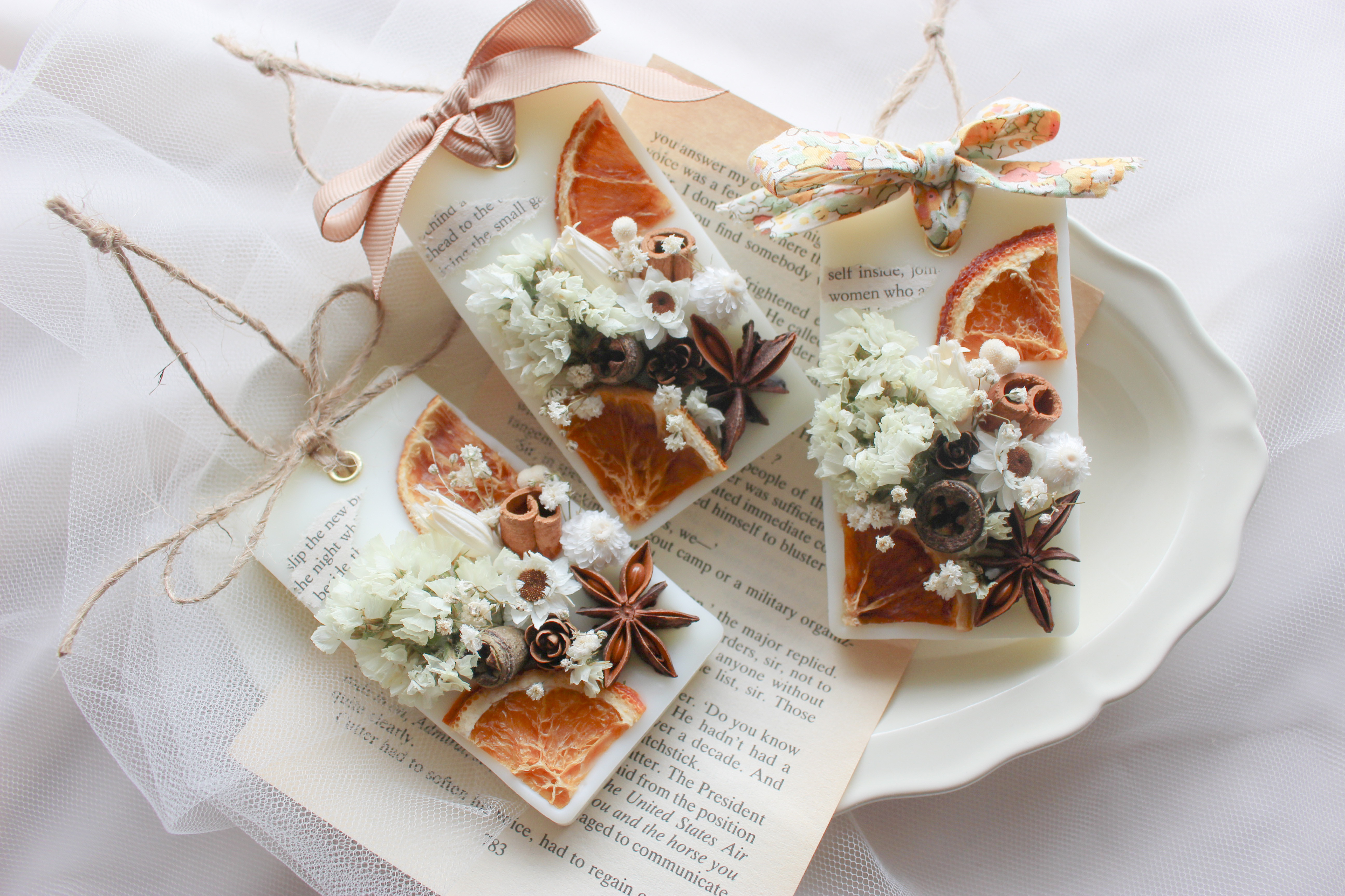 『匿名配送』雛祭りアロマワックスサシェ⑦