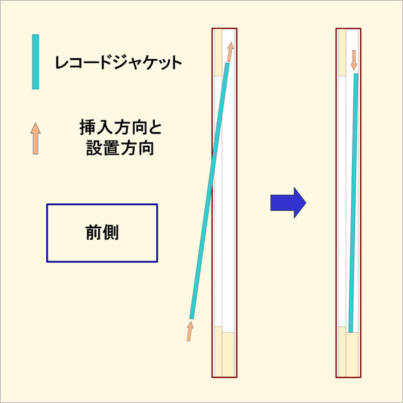 組子のレコード飾り 音楽好きのための組子飾り レコードジャケットをインテリアに加えませんか 6枚目の画像