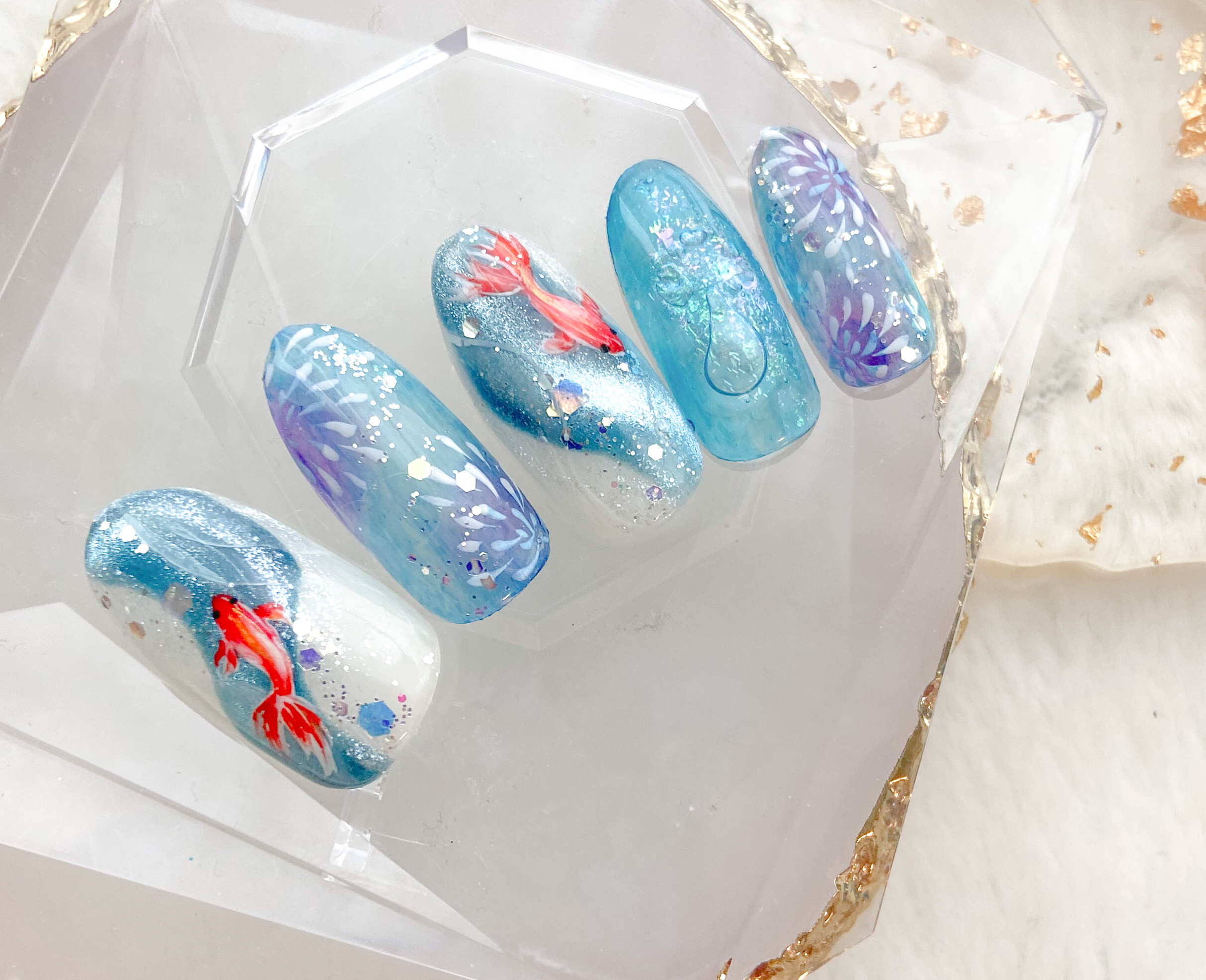 ネイルアート用品　つけ爪ハンドメイド つけ爪　ネイルキッド　ネイルチップ　