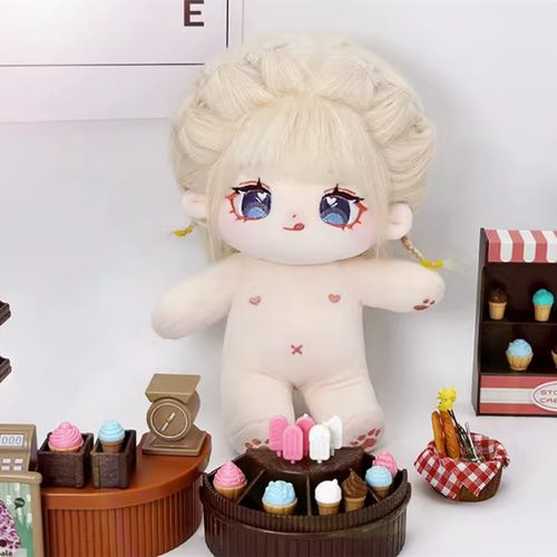20cmぬいぐるみ 着せ替えぬいぐるみ かわいい 金髪青目の貴族