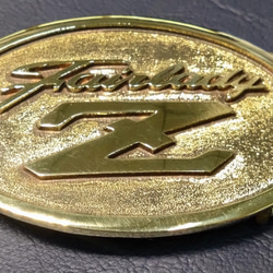 『Fairlady Z』ベルトバックル　真鍮無垢　国際書留送料無料　DATSUN 旧車 2枚目の画像