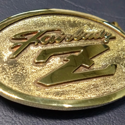 『Fairlady Z』ベルトバックル　真鍮無垢　国際書留送料無料　DATSUN 旧車 4枚目の画像