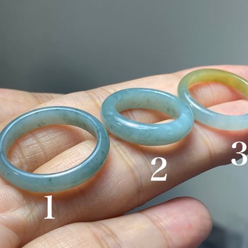 楽天市場】グアテマラ産 翡翠 ヒスイ jade くりぬき リング