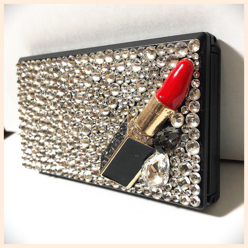 コンパクトミラー デコ オシャレ 手鏡 堕天使 通販 16143105