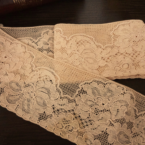 80cm】フランスアンティークレース レース grenier plus 通販