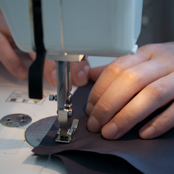 特集掲載【完全一点物】ゆったり　ドルマンスリーブカットソー（マルチストライプ） 20枚目の画像