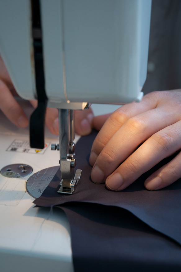 特集掲載【完全一点物】ゆったり　ドルマンスリーブカットソー（マルチストライプ） 20枚目の画像