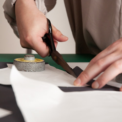 特集掲載【完全一点物】ゆったり　ドルマンスリーブカットソー（マルチストライプ） 19枚目の画像