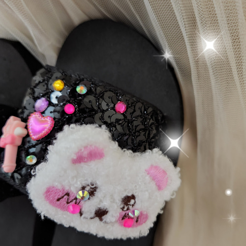 クマ❤デコサンダル サンダル CoCoNANA 通販 16143854｜Creema