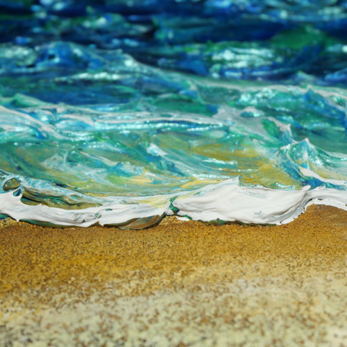 油絵 絵画【波の砂浜】 絵画 HR 通販 16143916|Creema(クリーマ) 油絵 絵画【波の砂浜】 絵画 HR 通販 16143916|Creema(クリーマ)