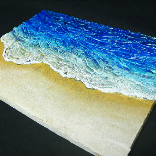 油絵 絵画 【波の砂浜】 油絵 絵画 【波の砂浜】 | HIROSHI1990