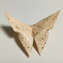 蝶のブローチ・薄ピンク 11枚目の画像