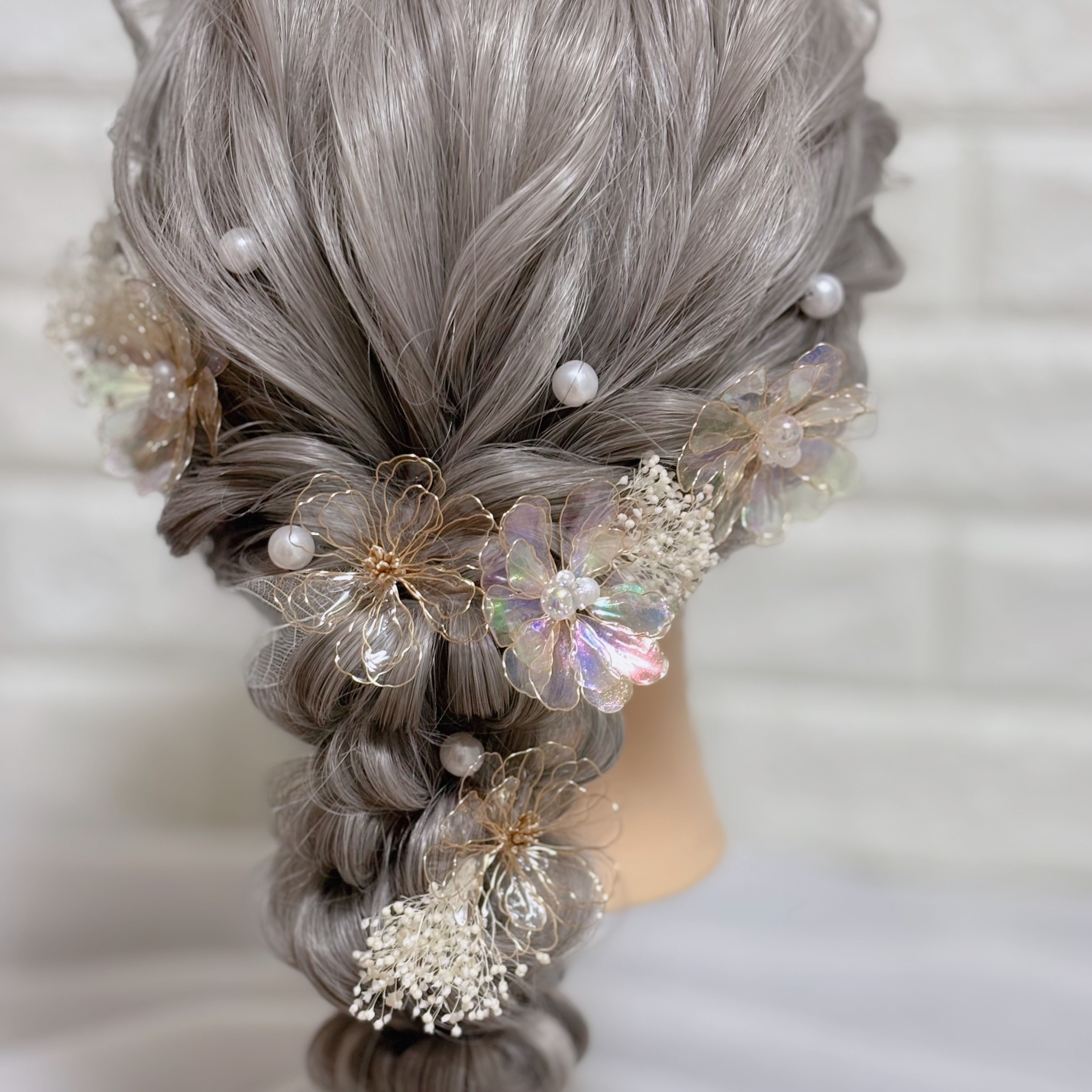 【wedding】 ＊clear& rainbow mix＊