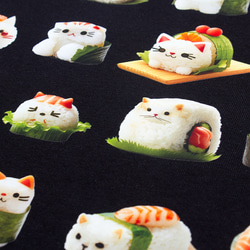 猫の形の寿司　Ｔシャツ　男女兼用 5枚目の画像
