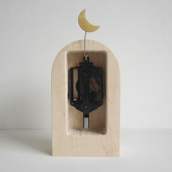 ペンギン君の夏の思い出　振り子卓上時計 7枚目の画像