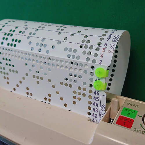 パンチカード【編み機用】 ブラザー/シルバー共用 ノルディック【026