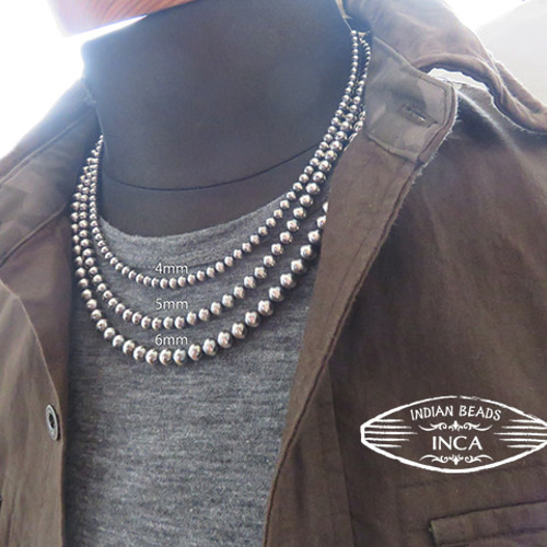 インディアンジュエリー ネックレス ナバホパール ハンドメイド