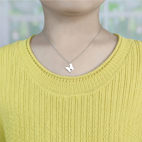 美品☆LKサロン　Babyバタフライネックレス　YG ベビバタ 美品☆LKサロン Babyバタフライネックレス YG ベビバタ