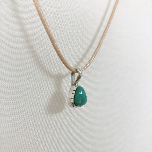 ソノラン ターコイズ トルコ石 シルバー ネックレス ペンダント