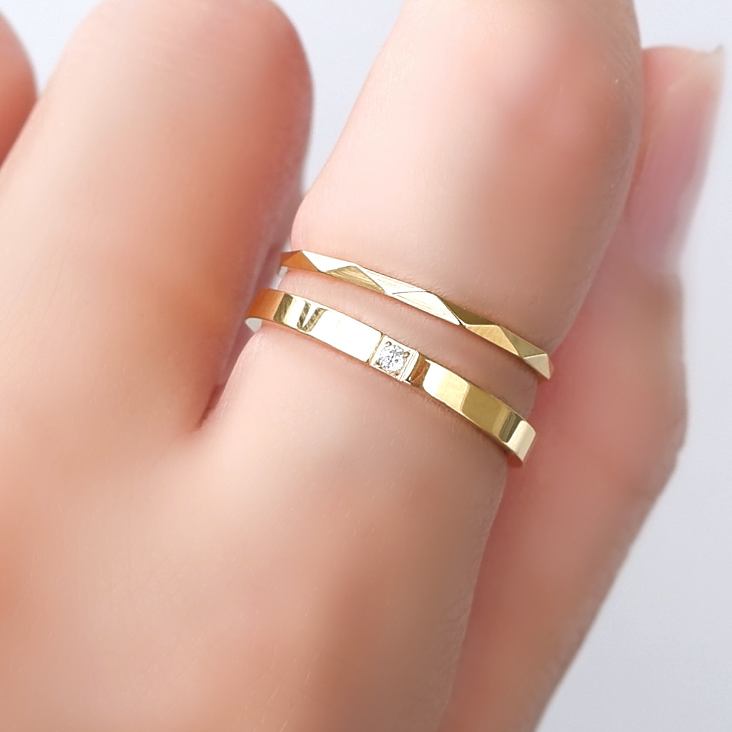 94%OFF!】 豪華 2個セット 18k ゴールド ブレスレット czダイヤモンド サージカル 豪華 2個セット 18k ゴールド ブレスレット czダイヤモンド サージカル