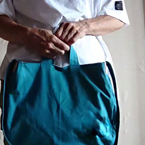 ななめがけ 2WAY トートバック ショルダーバッグ ターコイズ