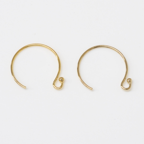 【10ペア】14KGF ピアスフック ゴールドフィルド GFFP-05