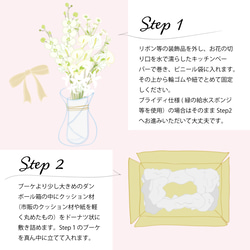 【アフターブーケ ＜Sparrow＞】生花ブーケを「押し花＆額装」してお届けします　結婚式 ブーケ 記念 残す 11枚目の画像