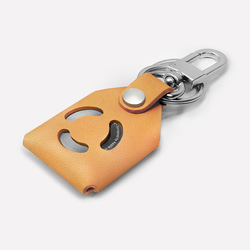 COZI - 100%義大利植鞣革 Apple AirTag 保護套 鑰匙圈 鑰匙扣環 第2張的照片