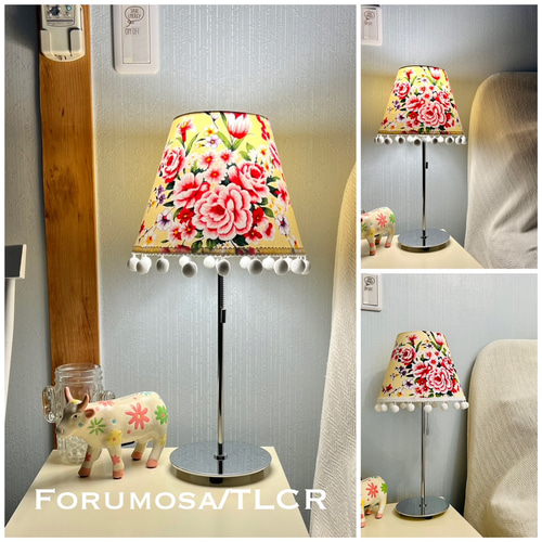 照明 テーブルライト Forumosa/TLCR スイッチ付 LED電球付 常夜灯電球