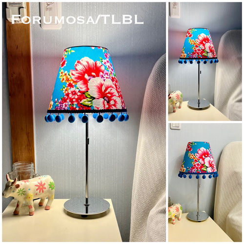 照明 テーブルライト Forumosa/TLBL スイッチ付 LED電球付 常夜灯電球