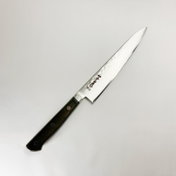 かね惣 柳刃包丁 鏡面 刃渡り24cm 8寸 水牛柄 柳刃 青鋼 水牛柄 8寸