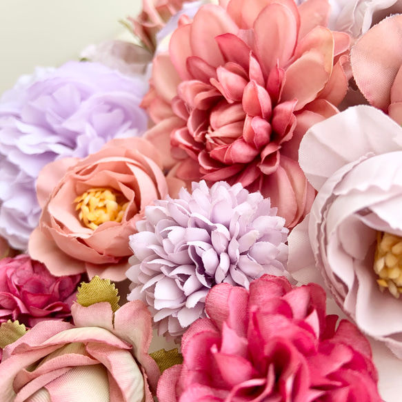 ワインレッド パープル‪ෆ  ̖́-‬花材詰め合わせ 花材・造花・アーティフィシャルフラワー 5枚目の画像