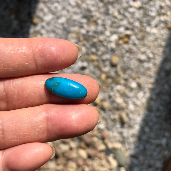 6,4ct Morenci Turquoise モレンシ ターコイズ MO-33 ルース 天然石 トルコ石 材料 6枚目の画像