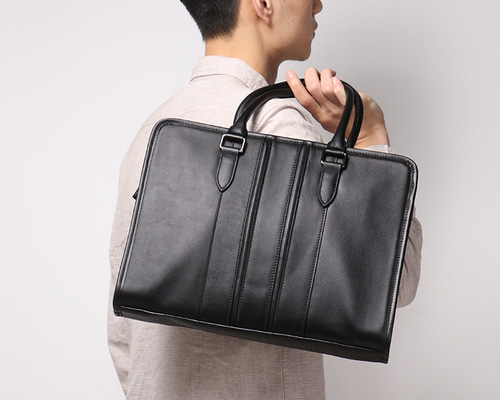 COACH レトロ ビジネスバッグ レザー（男性用バッグトップ牛革レトロ 