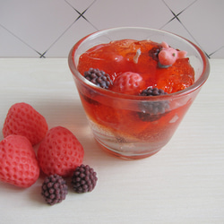【Zamand 】Sweet系列-莓果氣泡飲香氛蠟燭／接單製作 第1張的照片