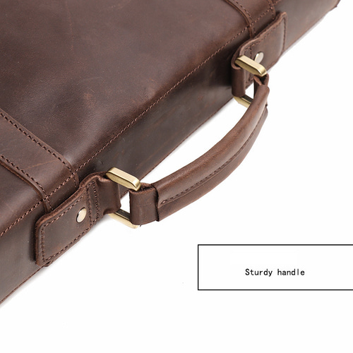 本革 ビジネスバッグ ハンド ブリーフケース メンズ レザー ショルダー